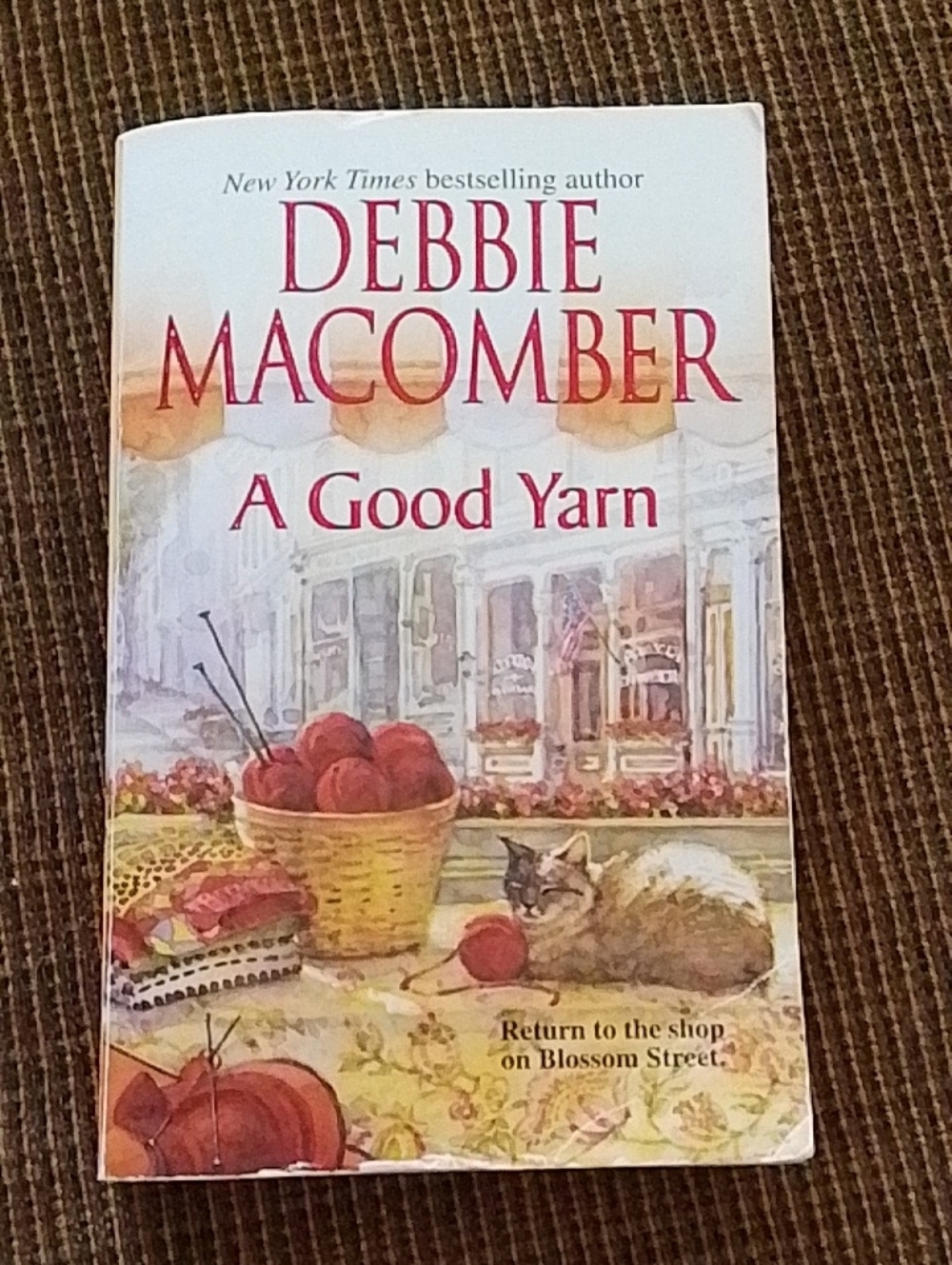 A Good Yarn - Cream and Red Book